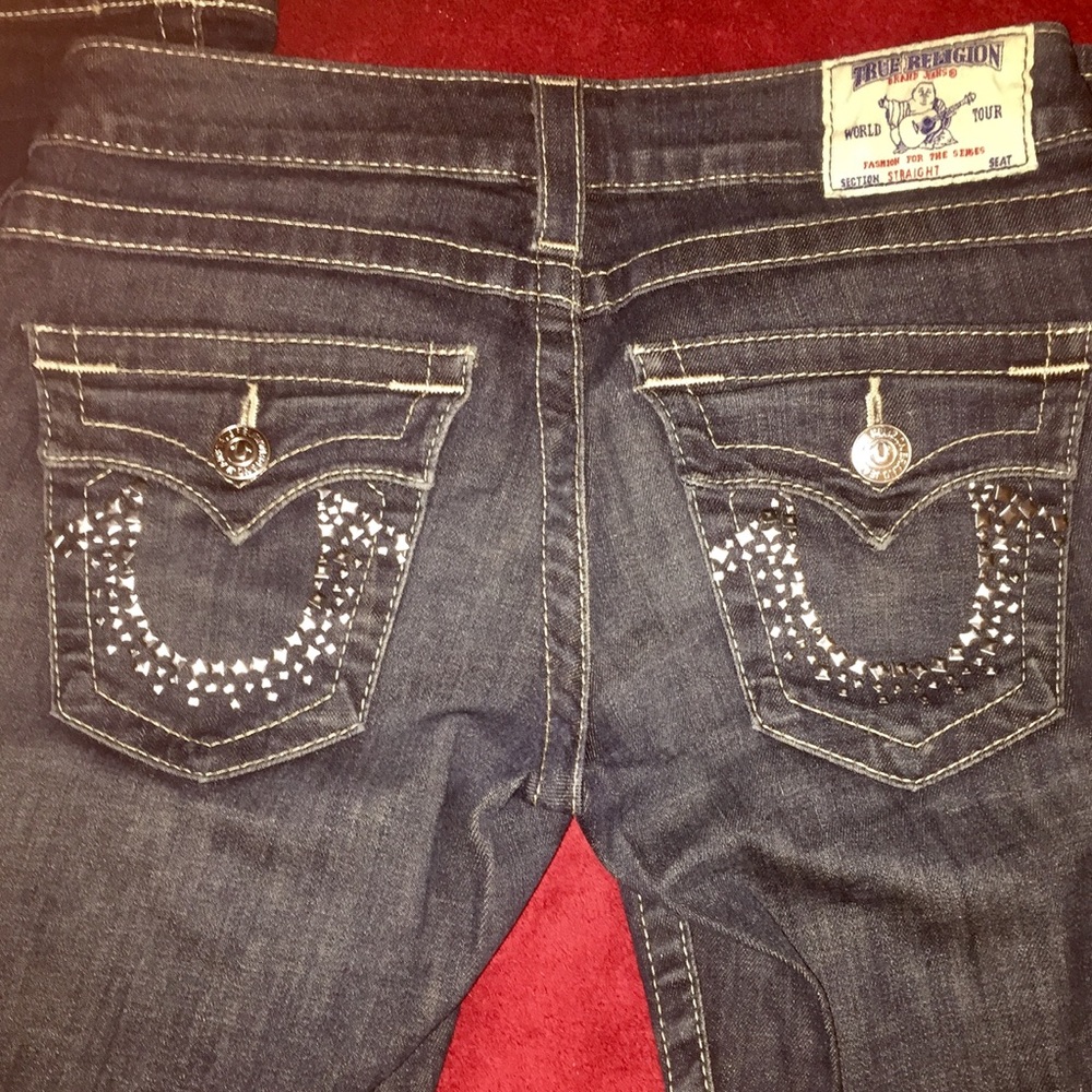 True Religion Straight Leg Jeans